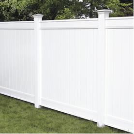 Image 3. Vinyl fence in a totally closed style (Internet - Aug-2019). PROJECTS RF USA
