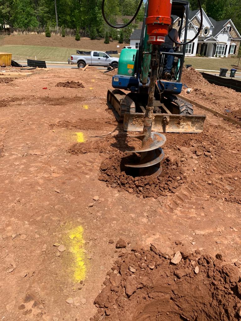 Image 4: Execution of excavations with standard drilling system (PROJECTRFUSA - Jun2021)